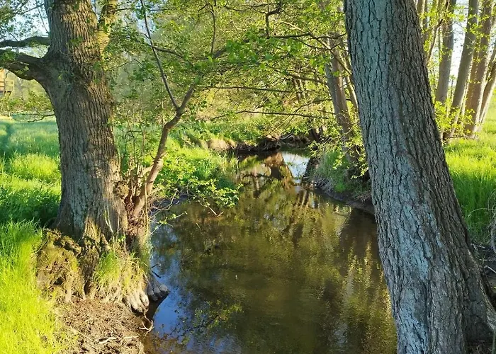 아파트 Gemuetliche Dachgeschosswohnung Burg Stargard